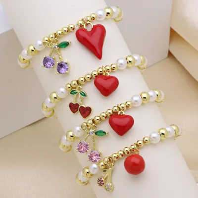 Factory wholesale new bead bracelet hot sale love simple fashion bracelet jewelry ornaments