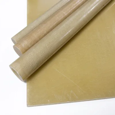 3240 Yellow Epoxy Glass Sheet, Low Water Absorption Flame Retardant Insulation Plate for Transformer Components