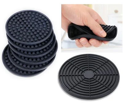 Practical Gift Heat Resistant Silicone coaster Bpa Free Silicone coaster Molds