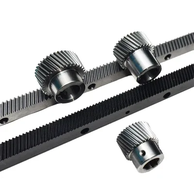 High Precision 1.25 Modulus Helical Gear Rack 670mm Length CNC Router Pinion New Condition Steel Material Die Casting Small