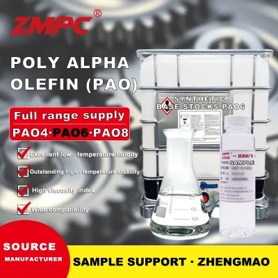 PAO 6 Synthetic Base Oil | Polyalphaolefin Lubricant Base Stock for Engine & Gear Oils
