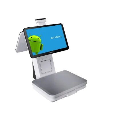 Zhongji ATS9 All-in-One Retail POS System with Printer Software & Cash Register Windows 4GB DDR3 128GB Hard Disk 2-Year Warranty