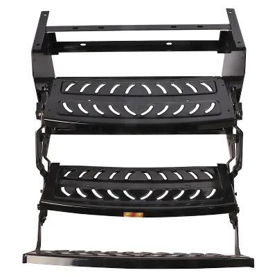 TOPWELLRV Most Popular Super Selling Smooth Outdoor Camper RV Double Triple Entry Step Ladders 24" Manual Radius