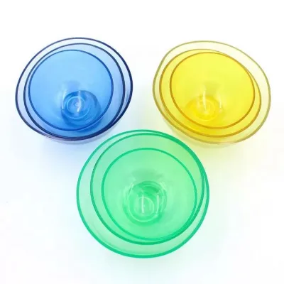 Dental Mixing Bowl Rubber Bowls Dental Lab Silicone Mixing Cup Teeth Whiting
