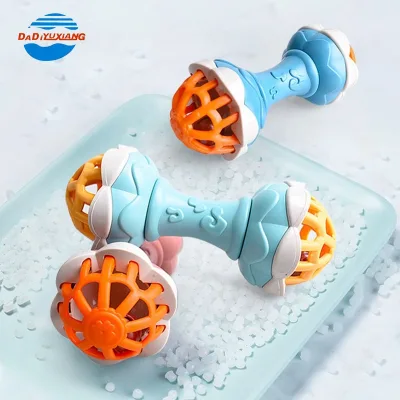 Best Selling Latest Design Baby Soft Rattle Teether Toy Silicon Baby Rattle