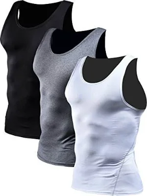 High Quality Elastic Knitted Vest for Men Fitness Bodybuilding Gym Tank Tops in Breathable Sports Vest