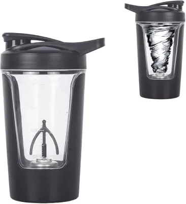 High-End Cyclone Automatic Stirring Electric Rechargeable Lazy Soy Milk Shake Protein Powder Cup Promotional Drinkware