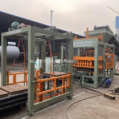 QT4-15 Series Low Price Cement logo Brick Hollow Paving Automatic Block Making Machine Machines for Sale in Zimbabwe
