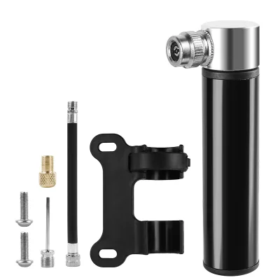 Bicycle Pump Mini Portable Light Aluminum Alloy air Pump for Bicycle Mountain Cycling Bike Manual Pumps