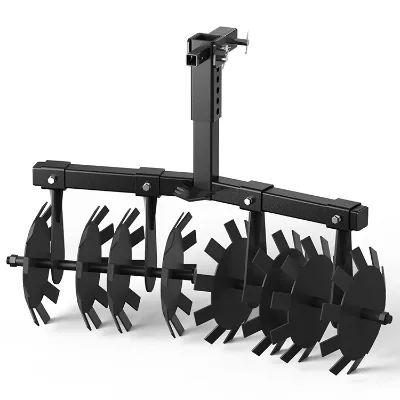 JH-Mech Rustproof Disc 32 Inch Receiver Mount Width Cut Disc Round Adjustable Carbon Steel Heavy Duty Disc Harrow
