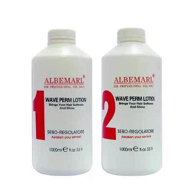 Private Label Hair Wave Liquid Perm Brands Ceramic Permanent Straightening Anti Frizz Hair Perm Cream