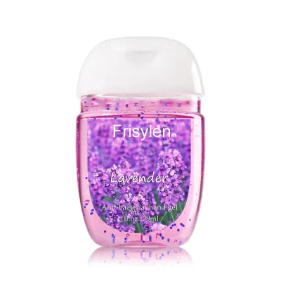 Customized 1oz Travel Size Handsanitizer Gel Packaging 30ml Transparent PET Bottle