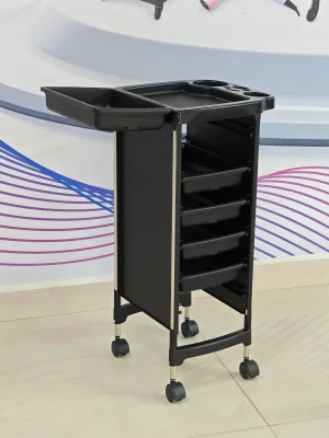 Factory Direct Auxiliary Trolley Supports Hairdryer Brushes and Scissors Expandable with Drawers