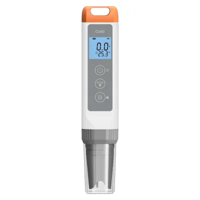 Cond+ Pocket Tester for Conductivity TDS & Temperature with High Accuracy 0.1/1S/cm Resolution AAA Batteries Included