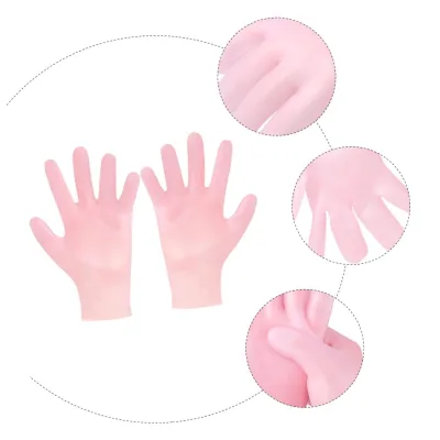 Massage Moisturizing Silicone Gloves with Exfoliating Function  Relieve Dry Skin Repair Hydrate Nourish Hands