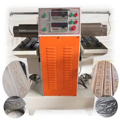 High Quality Professional Pyrography Machine Wood Grain Printing Machine Wooden Embossed Machine