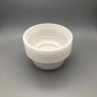CPLA 100% Biodegradable and Compostable Eco-friendly Have BPI and Ok-compost Certificate 450ml 15oz Bowl with lid