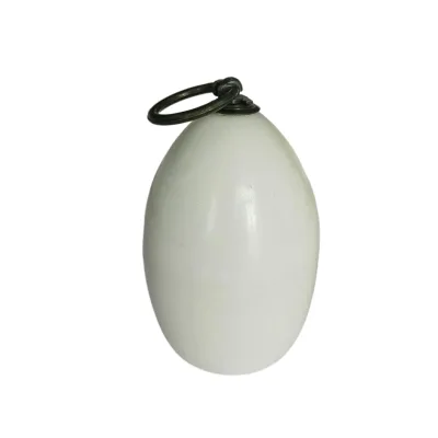Real Stone Marble Decorative Door Stopper Art Deco Design Oval Shape 2.04kg Floor Stop Home Decor Gift