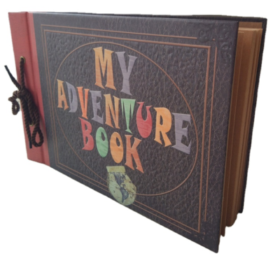 Diy Kraft Paper Relief Adventure Scrap Book Retro Scrapbook Photo Album