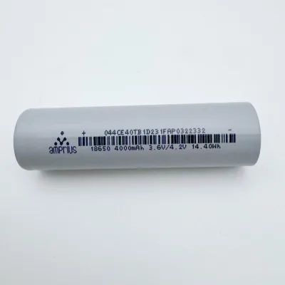 Rechargeable Cylindrical 3.7v Lithium Ion Batteries APRS 18650 Cell 4000mah Original 100% 8A with 2C Discharge for FPV