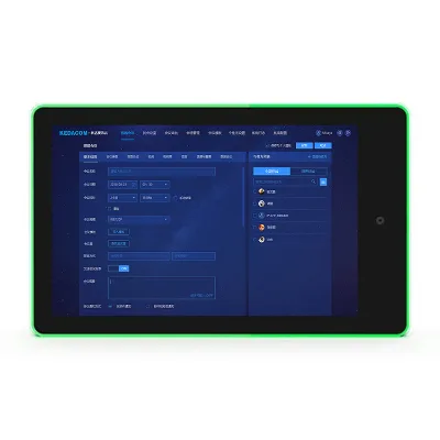 Sugarcube 10.1" Inch Wall Mount NFC Android 8.1 Tablet PC RK3288 Quad Core 1.8GHz 2GB RAM POE Power Supply for Business