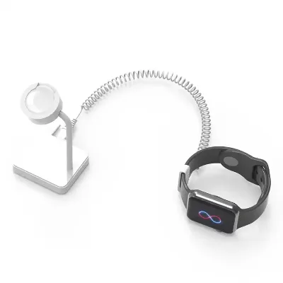 Anti Theft Alarm Security for Display Smartwatches Stand with Wireless Charging Alarm Function for apple Watch Retail Display