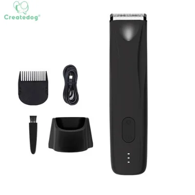 Men Body Trimmer Pubic Waterproof Wet and Dry Clippers Electric Groin Hair Trimmer