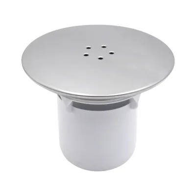 Guida High Quality 10002 Shower 115mm SS304 Coated ABS Waste DrainTube Cup Cover Cubicle for Europe