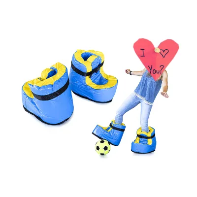 Funny Inflatable Shoes for Football Game / Inflatable Speed Shoes / Walking Shoes for Team Building Sport