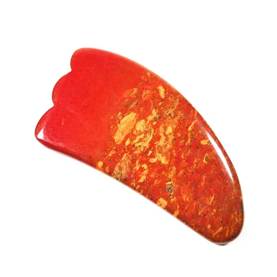 HY Good Quality Mookaite jasper Healing Crystals Guasha Tool Good for Health Body Equipment Board Claw
