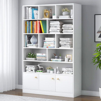 Modern Floor-standing Creative Wooden Bookshelf Bookcase Bookcase Bookcase