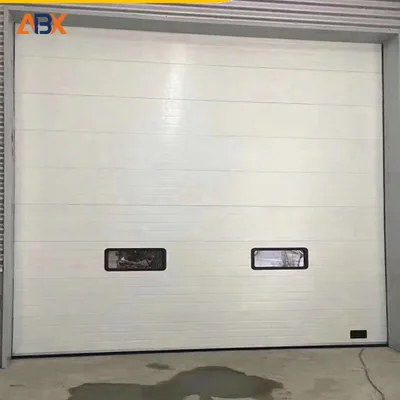 Industrial Door Manufacturer High Quality Automated Sectional Doors Vertical Lift up Overhead Sectional Doors