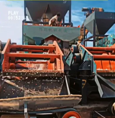 Cost-effective Barite Processing Plant Jig Machine Barite Washing Machine