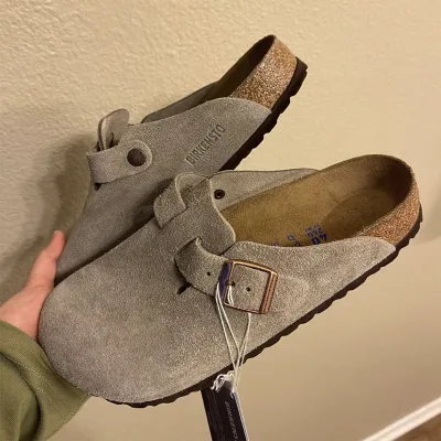Wholesale High-quality Shoes, Outdoor Flats, Cork Mule Slippers, Comfortable , Women's Birken Papete Sandal