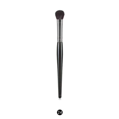 Wholesale Luxury Wood Handle Goat Hair Bulk Makeup Brushes Women Eyeshadow Blending Brush Fine Wool Large Eye Shadow Brush