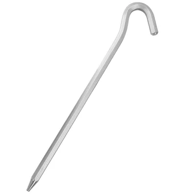 Outdoor Camping Aluminum Alloy Tent Pegs Ground Nail, Hexagonal Canopy, Camping Mat, Canopy Accessories Wholesale