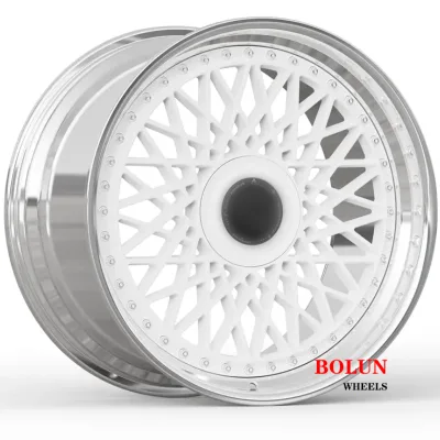 Custom Mesh Design Fully Face 2 Piece 3piece Forged Wheels 18-22inch for Racing Cars porsche 911 ferrari audi lamborghini