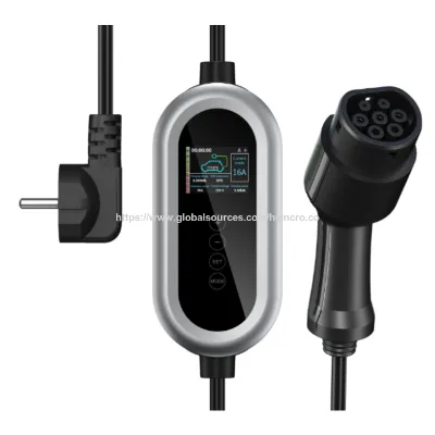 Type1 16A portable 2 EV charger