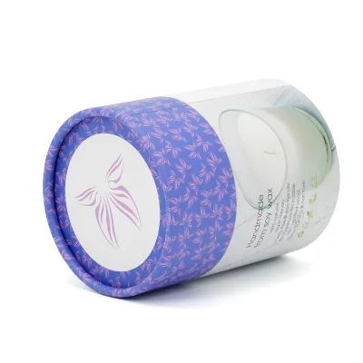 Premium Custom Printed Paper Tube Packaging Box Round Cardboard Cylinder Container for Candles Gifts and Retail Products
