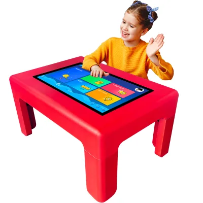 43 Inch Android 14 15 4mm Toughed Glass Full hd Kindergarten Kids Multi Touch Games Smart Interactive Table