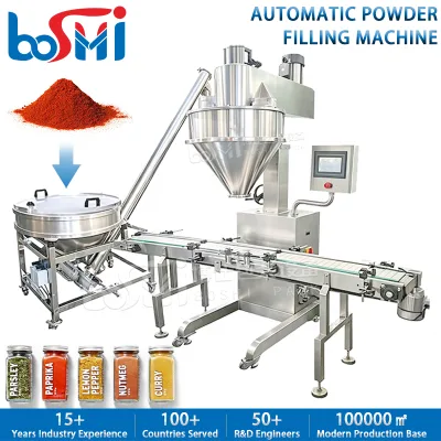 Semi Automatic Filler Packing Line Seasoning Sauce Spice Powder Weighing Packing Machine Cartons Cans Bottle Filling Machines