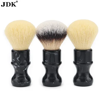 Luxurious Synthetic Shaving Brush for Sensitive Skin-Cruelty Free Vegan Ergonomic Resin Handle Rich Lathering
