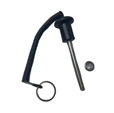 Portable Gym Magnetic Weight Stack Pin with Lanyard Universal Replacement Selector Lock Pin