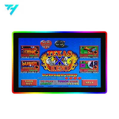 Hot Sell Texas Keno New 4 Hearts Bomb&Bonus Game Board Wms 550 Gaming Machine Coin Operated Texas Keno 4 Hearts Board