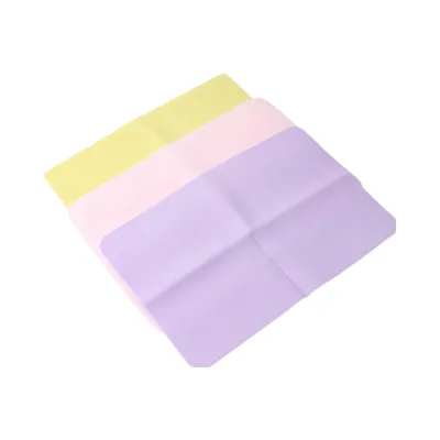 Facial Cleaning Towel Portable Absorbent Synthetic Drying Chamois PVA Random Color Wash Face,PVA Facial Cloth 20x30cm