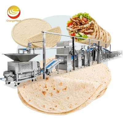 ORME Automatic Maquina Pan Lavash Armenian Lavash Line Small Thin Turkish Lavash Bread Make Machine