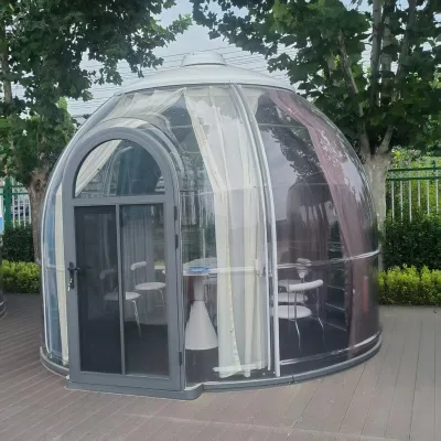 Modern Prefab Dome House Weather Resistant Dome House for Hotel & Family Use