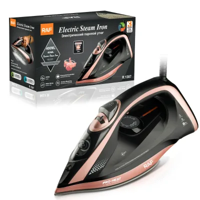 2400W Stainless Steel Dry Iron Professional Household for Clothes Anti-drip Durable