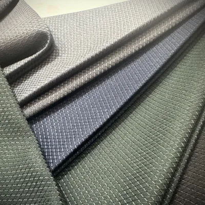 TR Jacquard Suiting Fabric Woven Fabric for Men's Garment for Algeria Market