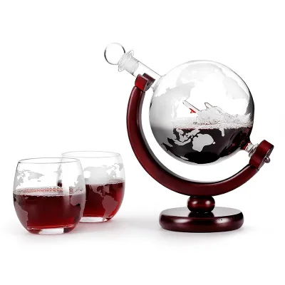 Factory Wholesale World Decanter Set with Good Service